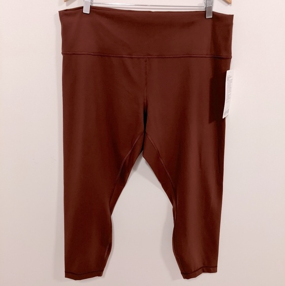 Lululemon Wunder Train High Rise Tight 25" Date Brown 20 NWT - Picture 8 of 16